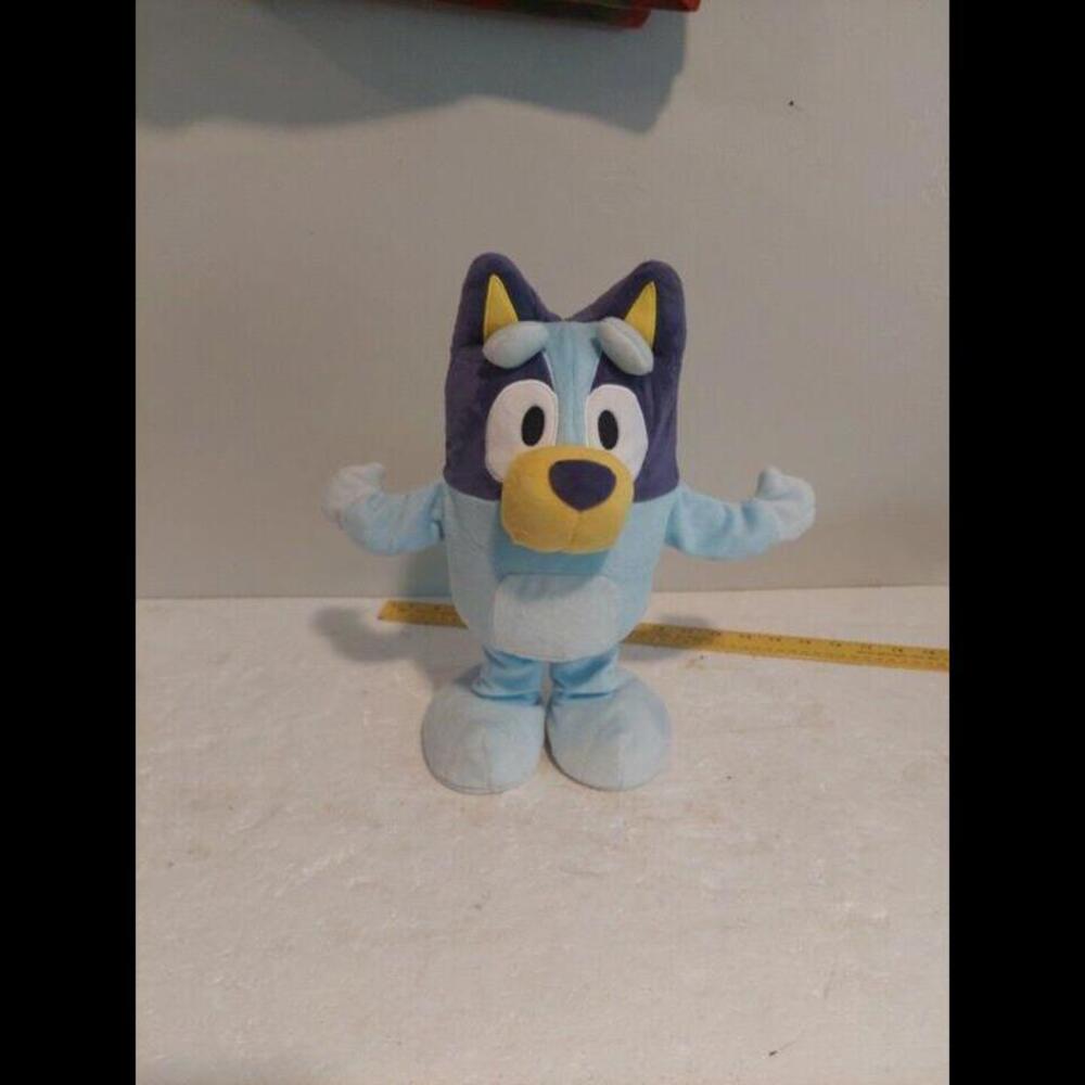 Bluey Blue Stuffed Animal Cartoon Dog Plush Toy